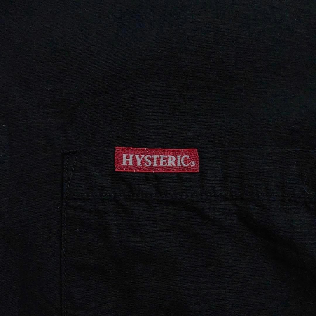 HYSTERIC GLAMOUR(ヒステリックグラマー)の9287【人気デザイン】ヒステリックグラマー☆バックプリント定番カラーシャツ美品 メンズのトップス(シャツ)の商品写真