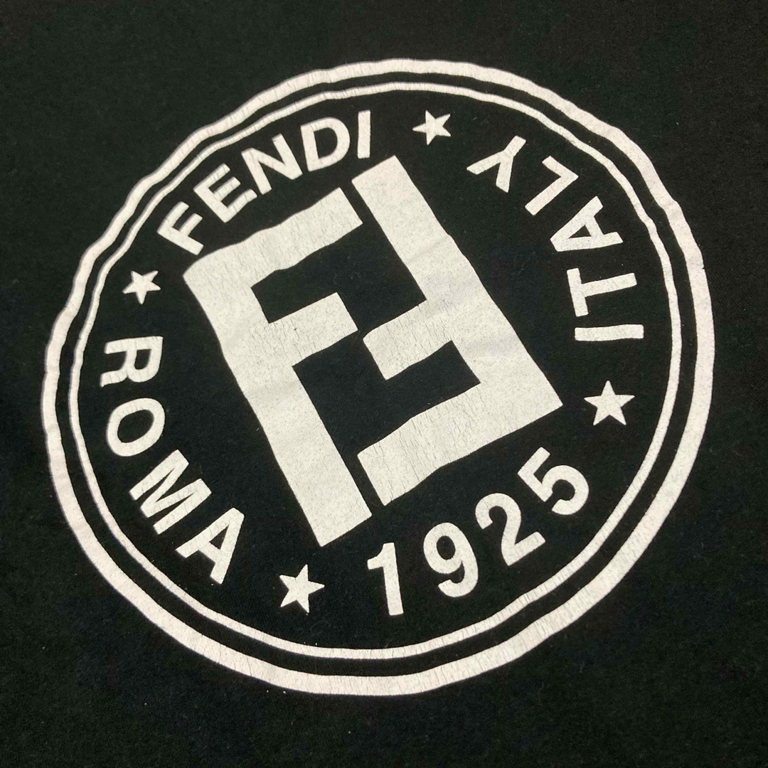 FENDI(フェンディ)のフェンディ FENDI Tシャツ カットソー プリント ロゴ FF ズッカ柄 レディースのトップス(Tシャツ(半袖/袖なし))の商品写真