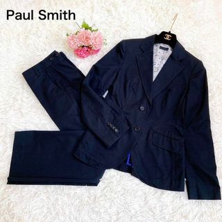 Paul Smith - 美品☆ポールスミスブラック パンツスーツ セットアップ 背抜き ブラック