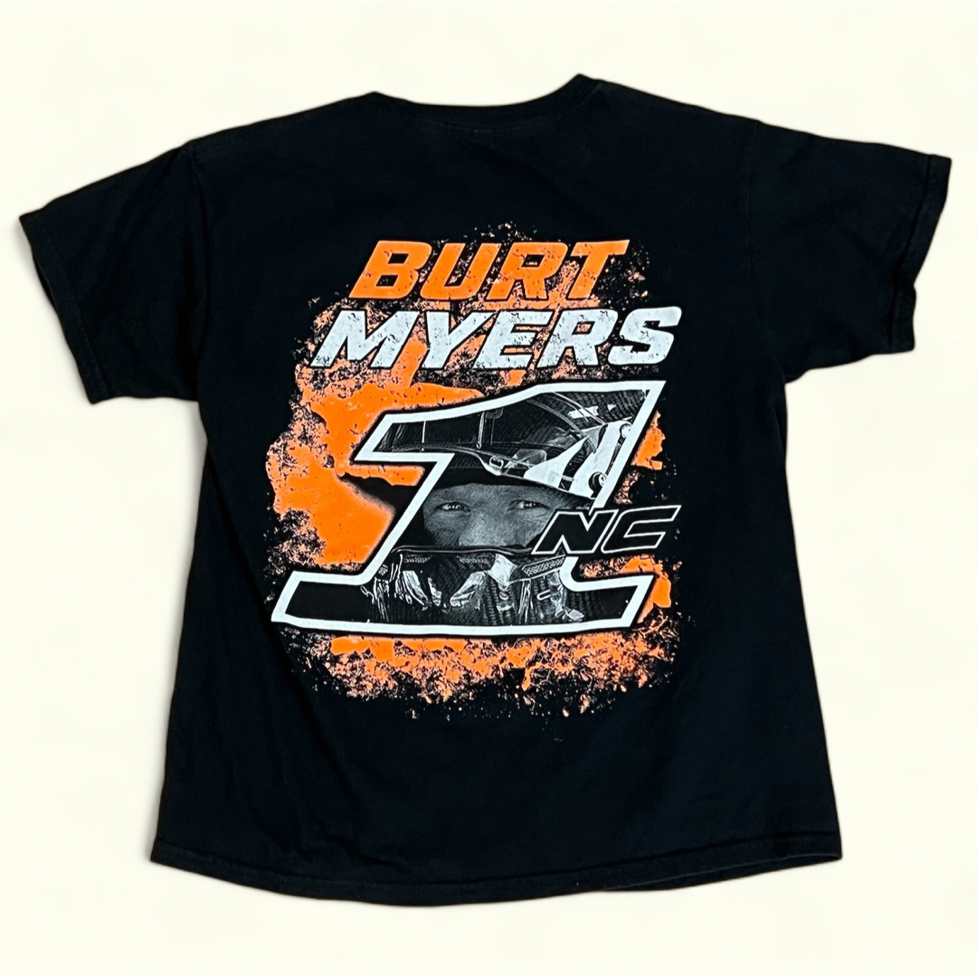 BURT MYERS Dirty South NASCAR 両面プリントTシャツ メンズのトップス(Tシャツ/カットソー(半袖/袖なし))の商品写真