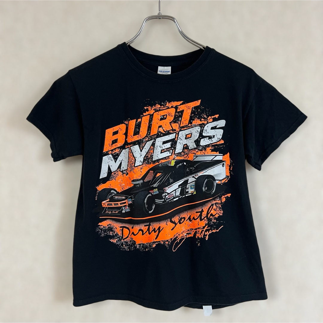 BURT MYERS Dirty South NASCAR 両面プリントTシャツ メンズのトップス(Tシャツ/カットソー(半袖/袖なし))の商品写真