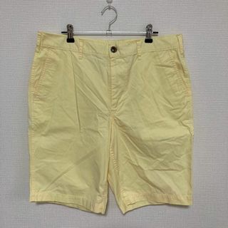 ジーユー(GU)の🌟【GU】ハーフパンツ　Lサイズ　イエロー　コットン(ショートパンツ)