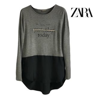 ZARA カットソー