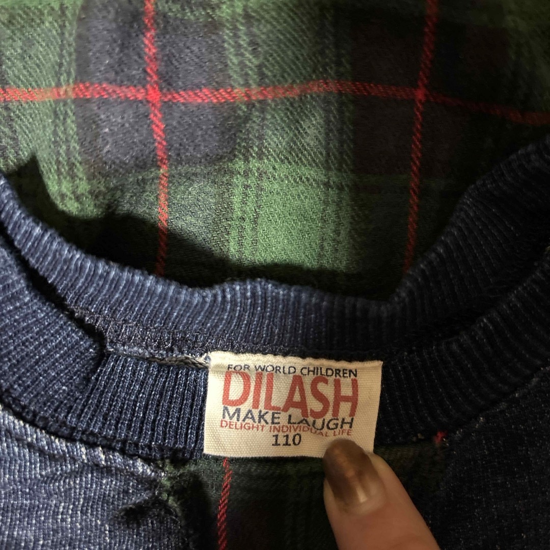 DILASH(ディラッシュ)の110サイズトップス キッズ/ベビー/マタニティのキッズ服男の子用(90cm~)(Tシャツ/カットソー)の商品写真