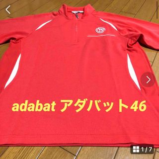 adabat - 美品　adabat アダバット半袖ポロシャツ　46