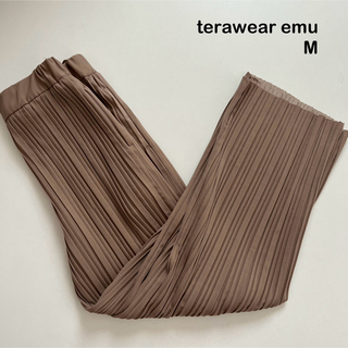 シマムラ(しまむら)のterawear emu  プリーツパンツ サイズM  しまむら(カジュアルパンツ)