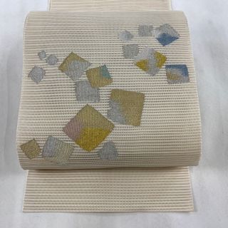 名古屋帯 秀品 正絹 【中古】(帯)