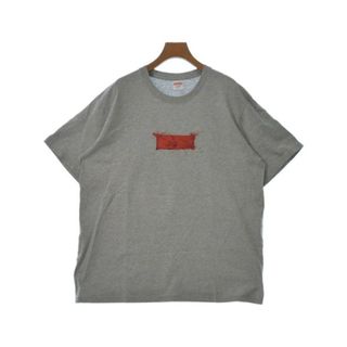 シュプリーム(Supreme)のSupreme シュプリーム Tシャツ・カットソー L グレー 【古着】【中古】(Tシャツ/カットソー(半袖/袖なし))