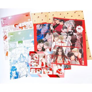 from RED フェア アニメイト限定16p同人誌 前期&後期 2冊セット(ボーイズラブ(BL))