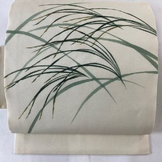 名古屋帯 秀品 正絹 【中古】(帯)