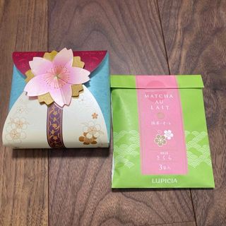 ルピシア(LUPICIA)のLUPICIA  春のティーバッグ5種　抹茶・オレ　さくら3袋(茶)