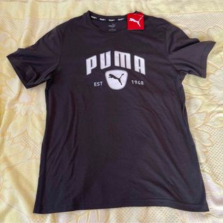 プーマ(PUMA)の送料込★プーマ トレーニング 吸水速乾 半袖 Tシャツ メンズ 黒 Mサイズ(Tシャツ/カットソー(半袖/袖なし))