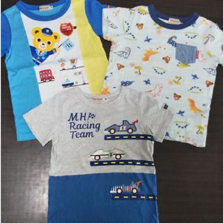 ミキハウス(mikihouse)のミキハウスオリジナル Tシャツ 100サイズ  ３着セット(Tシャツ/カットソー)