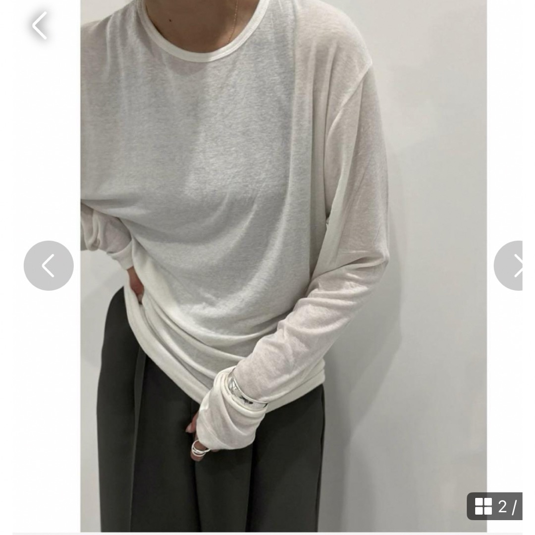 kizuki smooth touch long tee レディースのトップス(Tシャツ(長袖/七分))の商品写真