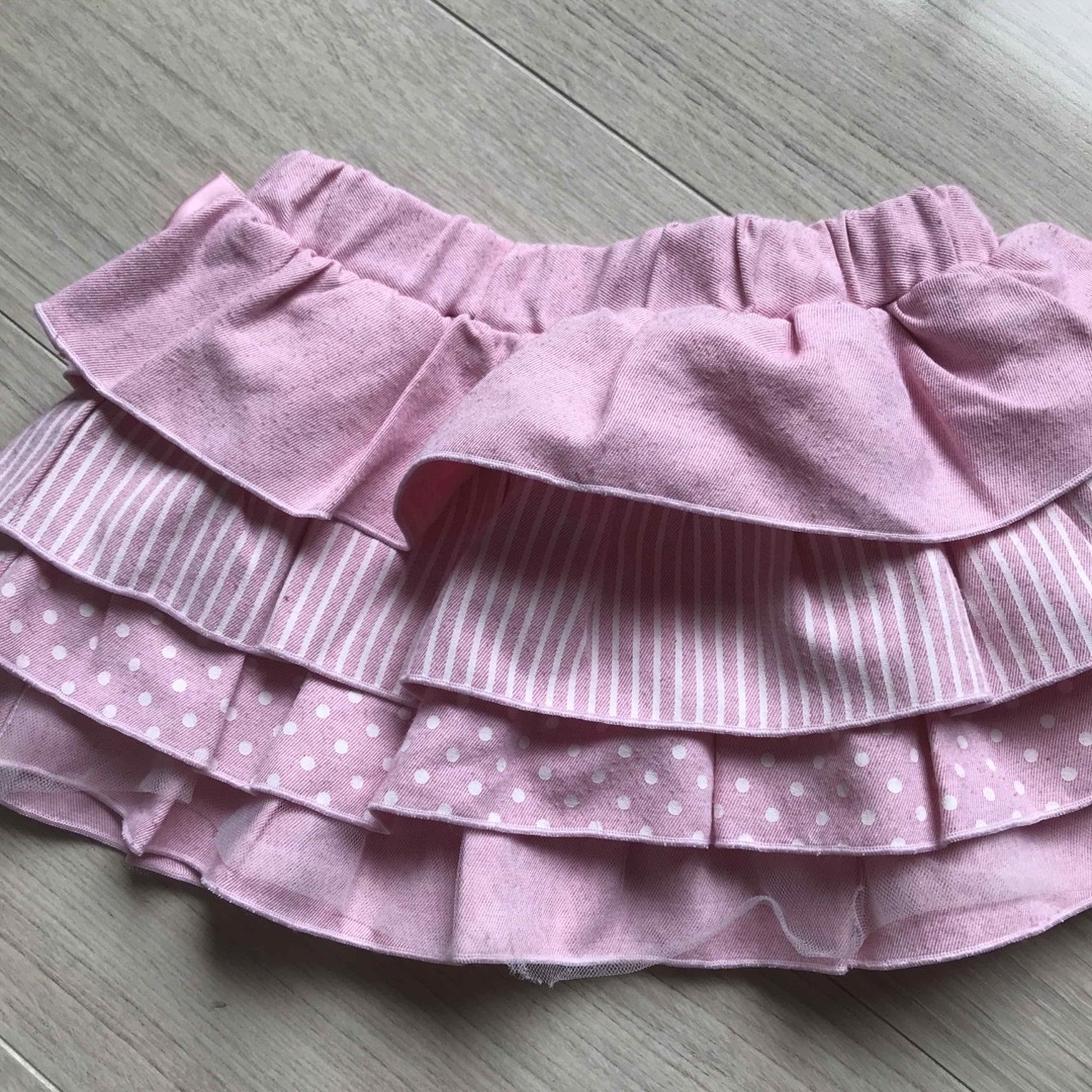 美品JENNI スカート90cm キッズ/ベビー/マタニティのキッズ服女の子用(90cm~)(スカート)の商品写真