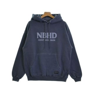 ネイバーフッド(NEIGHBORHOOD)のNEIGHBORHOOD ネイバーフッド パーカー M 紺 【古着】【中古】(パーカー)