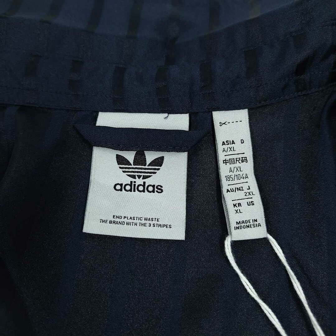 adidas(アディダス)のアディダス オリジナルス RIFTA シティボーイ 長袖オーバーサイズシャツ 2XL ネイビー IC8406 メンズ ADIDAS メンズのトップス(その他)の商品写真