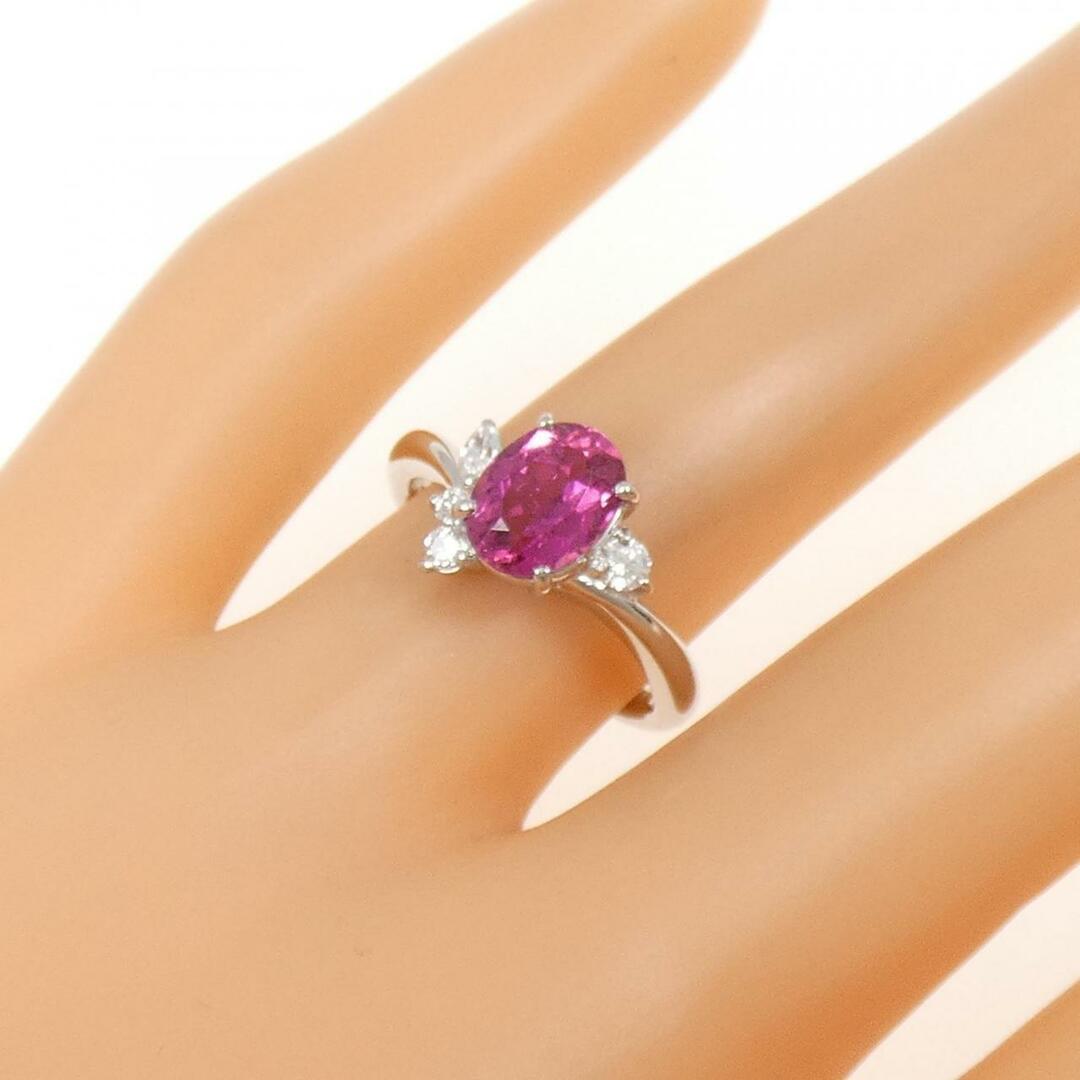 PT トルマリン リング 1.22CT レディースのアクセサリー(リング(指輪))の商品写真