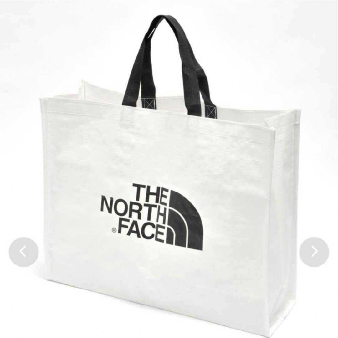 THE NORTH FACE(ザノースフェイス)の韓国限定　ホワイトレーベル　ノースフェイス　ショッパー　エコバッグ メンズのバッグ(エコバッグ)の商品写真