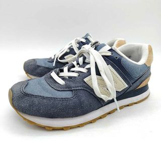 ニューバランス 574 スニーカー シューズ 23cm ネイビー WL574RG2 レディース NEW BALANCE