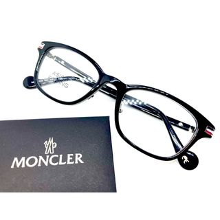 モンクレール(MONCLER)のモンクレール　メガネフレーム　ML5116D/V　001　ブラック 激安！(サングラス/メガネ)