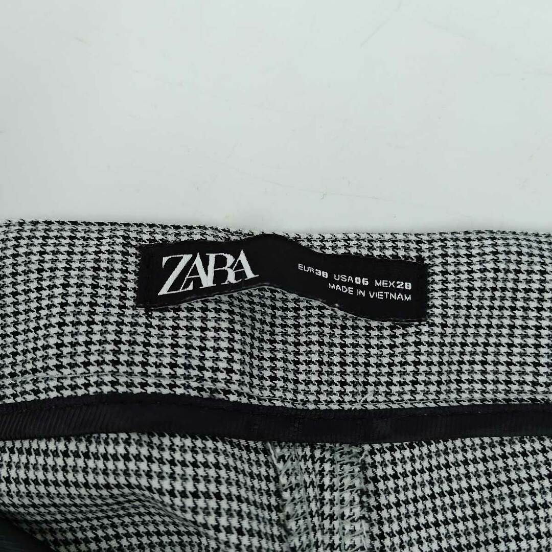 ZARA(ザラ)の[上下セット] ザラ ジャケット パンツ ノーカラー 千鳥格子 セットアップ サイズEUR 38 USA 06 レディース ZARA レディースのファッション小物(その他)の商品写真