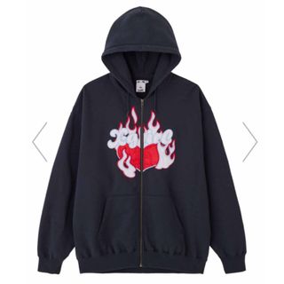 X-girl/SWEAT ZIP UP HOODIE