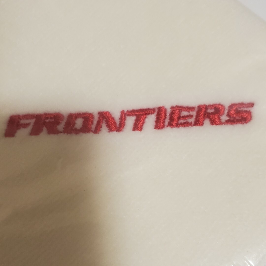 ミニタオル ミニハンカチ FRONTIERS アメフト フロンティアーズ メンズのファッション小物(ハンカチ/ポケットチーフ)の商品写真