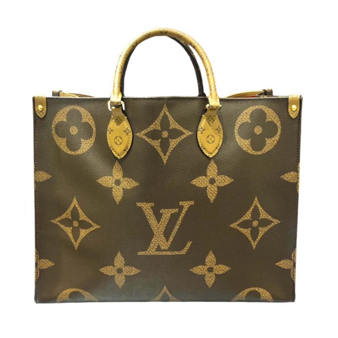 LOUIS VUITTON(ルイヴィトン)の　ルイ・ヴィトン LOUIS VUITTON オンザゴーGM M45320 ジャイアント・モノグラム キャンバス メンズ トートバッグ メンズのバッグ(トートバッグ)の商品写真