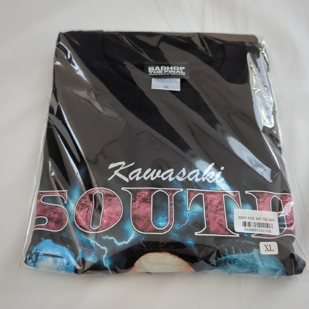 XLサイズ　BADHOP ラップTシャツ　SOUTH SIDE RAP TEE メンズのトップス(Tシャツ/カットソー(半袖/袖なし))の商品写真