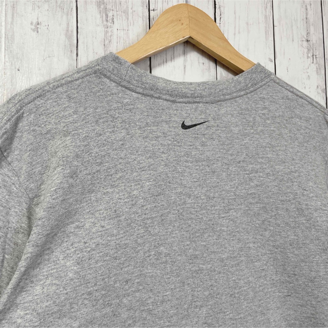 NIKE(ナイキ)のNIKE ナイキ ヴィンテージ tシャツ サッカー グレー 判断 M 海外古着 メンズのトップス(Tシャツ/カットソー(半袖/袖なし))の商品写真