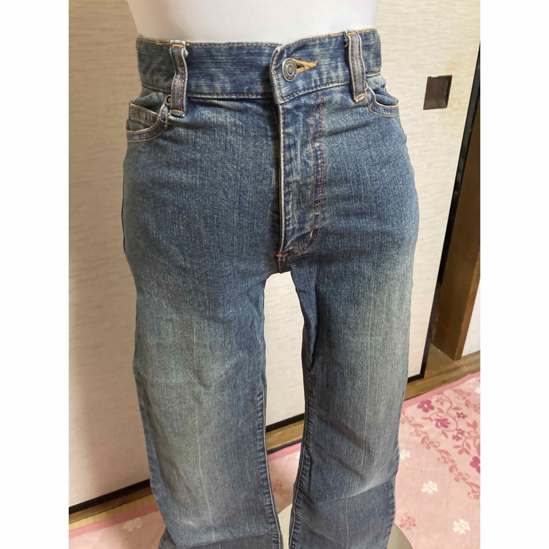 シンプルジーンズ  デニム　150 トップバリュー レディースのパンツ(デニム/ジーンズ)の商品写真