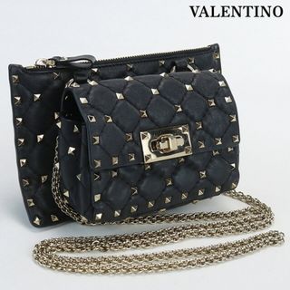 ヴァレンティノ(VALENTINO)のヴァレンティノ VALENTINO 斜め掛け ショルダーバッグ レディース ロックスタッズ チェーンショルダーバッグ(ショルダーバッグ)