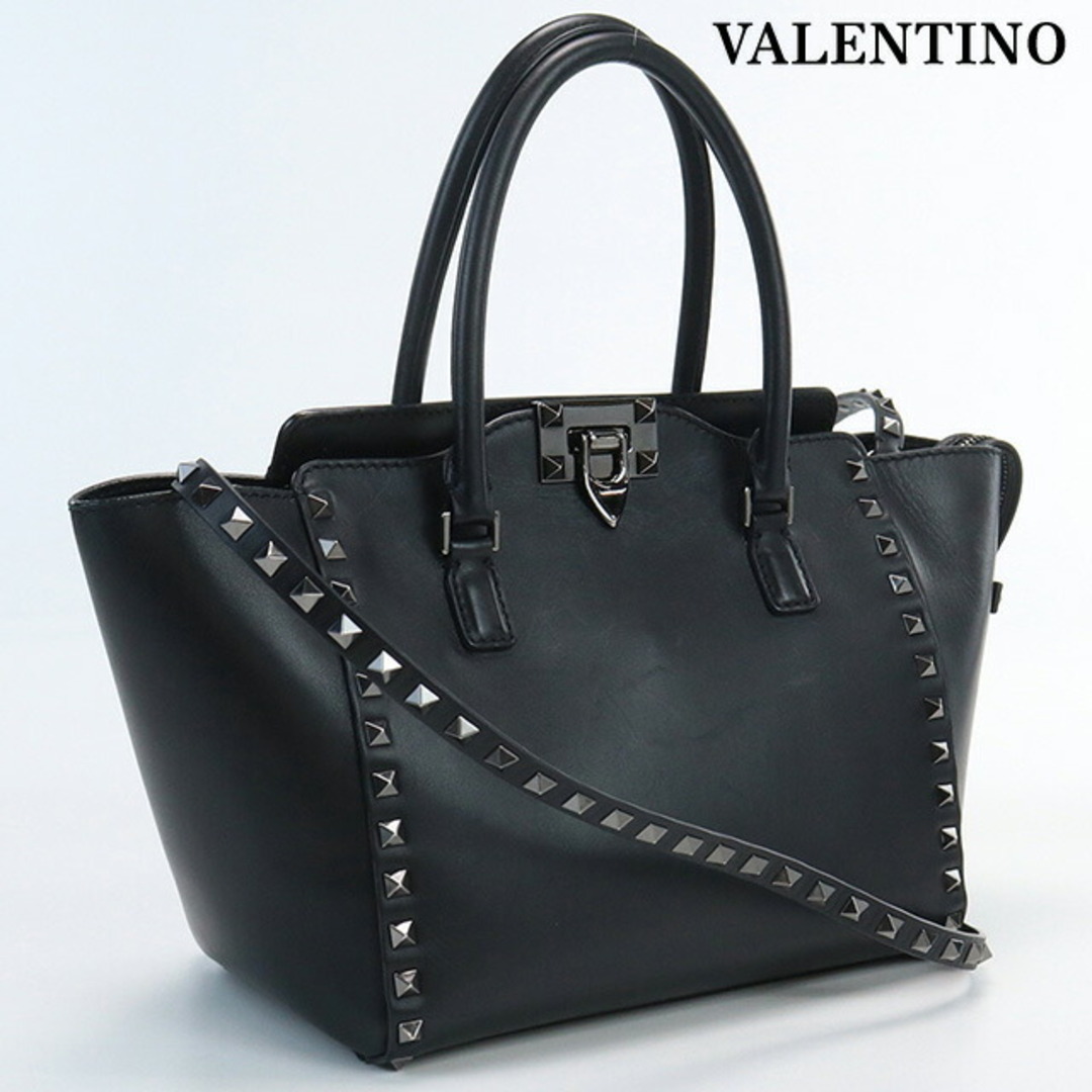 VALENTINO(ヴァレンティノ)のヴァレンティノ VALENTINO トートバッグ レディース ロックスタッズ 2WAYトートバッグ レディースのバッグ(トートバッグ)の商品写真