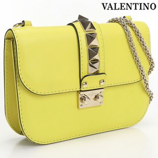 ヴァレンティノ(VALENTINO)のヴァレンティノ VALENTINO 斜め掛け ショルダーバッグ レディース ロックスタッズチェーンショルダー(ショルダーバッグ)