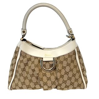 グッチ(Gucci)の　グッチ GUCCI ＧＧキャンバス　アビーワンショルダーバッグ 190525 ベージュ  ＧＧキャンバス レディース ハンドバッグ(ハンドバッグ)