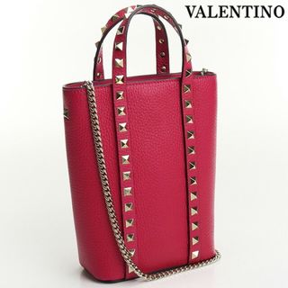 ヴァレンティノ(VALENTINO)のヴァレンティノ VALENTINO ハンドバッグ レディース XW0P0X90VSH ロックスタッズ 斜め掛けショルダー(ハンドバッグ)