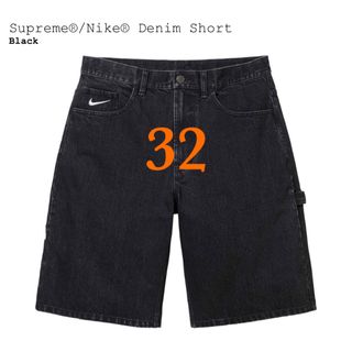 シュプリーム(Supreme)のSupreme Nike Denim Short BLACK 32(デニム/ジーンズ)