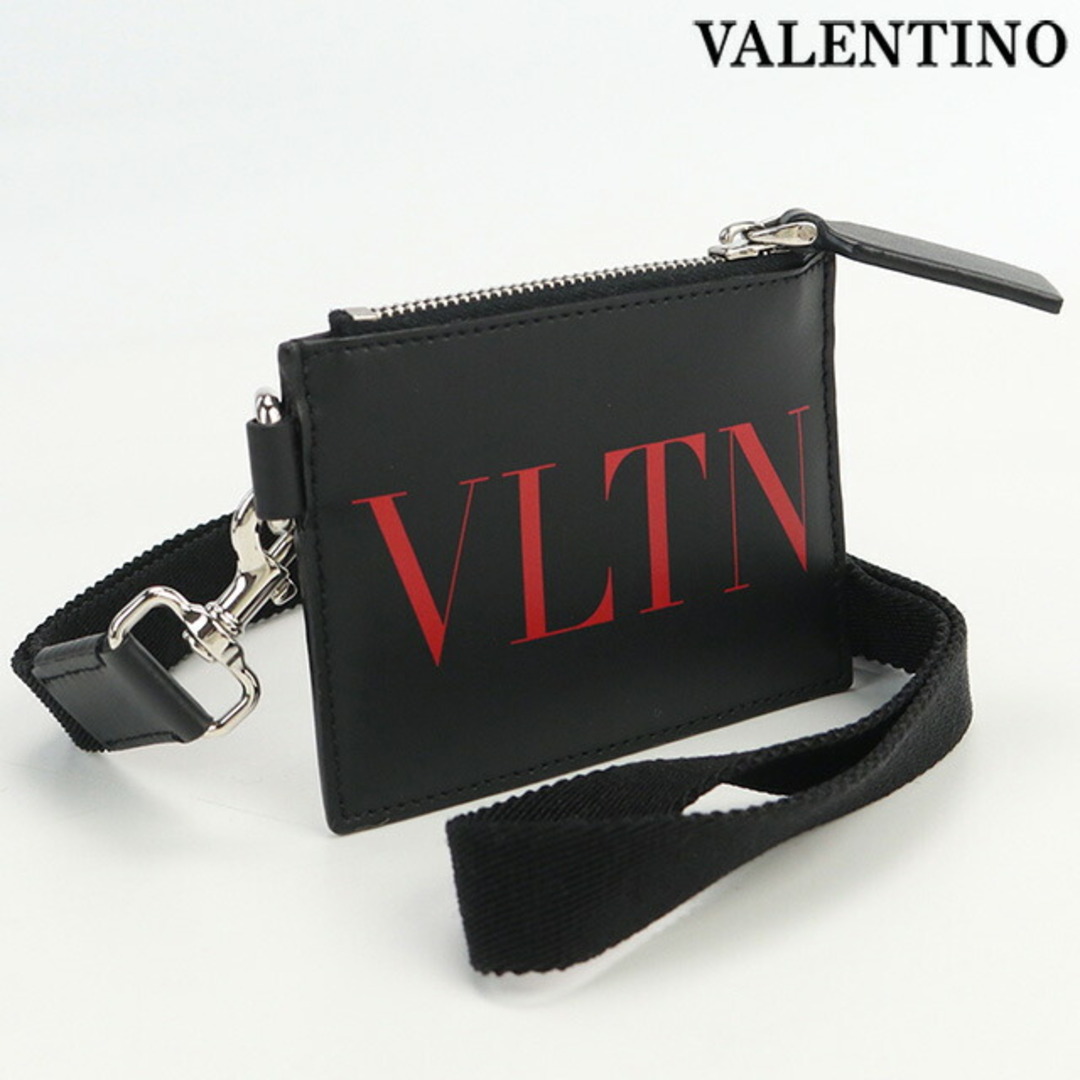 VALENTINO(ヴァレンティノ)のヴァレンティノ VALENTINO カードケース メンズ TY2P0R10 JBS 0SM VLTNカードホルダー メンズのファッション小物(名刺入れ/定期入れ)の商品写真