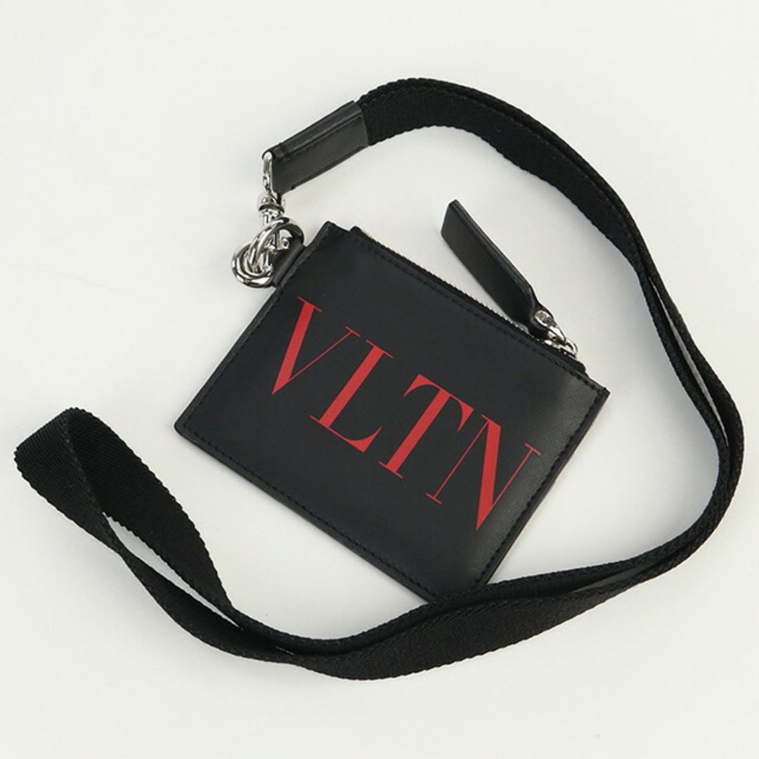 VALENTINO(ヴァレンティノ)のヴァレンティノ VALENTINO カードケース メンズ TY2P0R10 JBS 0SM VLTNカードホルダー メンズのファッション小物(名刺入れ/定期入れ)の商品写真