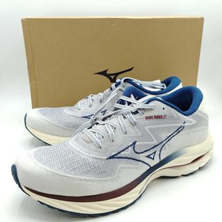 【未使用】ミズノ ランニングシューズ ウエーブライダー27 スムースストレッチウーブン 29cm J1GC237505 メンズ MIZUNO