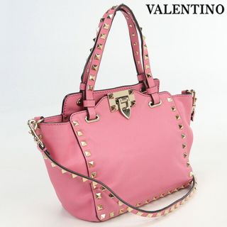 ヴァレンティノ(VALENTINO)のヴァレンティノ VALENTINO ハンドバッグ レディース ロックスタッズ 2WAYバッグ(ハンドバッグ)