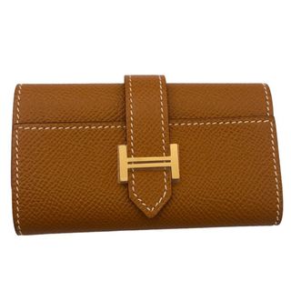 エルメス(Hermes)の　エルメス HERMES ベアンキーケース ゴールド金具 エプソン/U刻印 ユニセックス キーケース(キーホルダー)