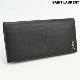 サンローラン(Saint Laurent)のサンローラン SAINT LAURENT 長財布ニ折小銭入付き レディース 635542 タイニーモノグラム 長財布二折(財布)