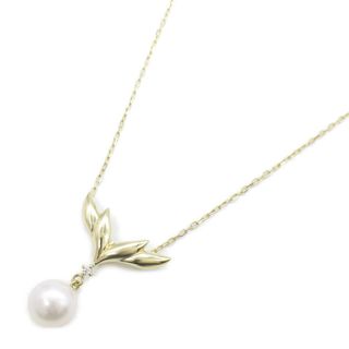 ミキモト(MIKIMOTO)のミキモト パール ダイヤ ネックレス ネックレス(ネックレス)