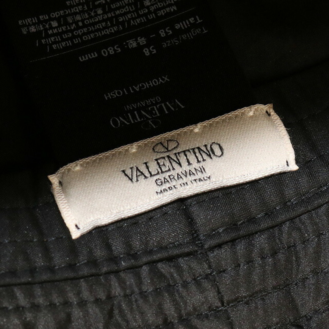 VALENTINO(ヴァレンティノ)のヴァレンティノ VALENTINO ハット メンズ XY0HGA11QSH バケットハット メンズの帽子(ハット)の商品写真