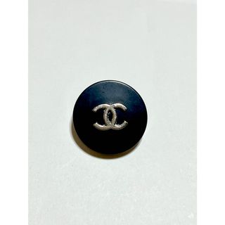 シャネル(CHANEL)のシャネルボタン　ブラック　シルバー(その他)