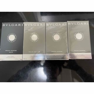 ブルガリ(BVLGARI)のBVLGARI 香水　4個セット　新品と未使用品　プールオーム(香水(男性用))