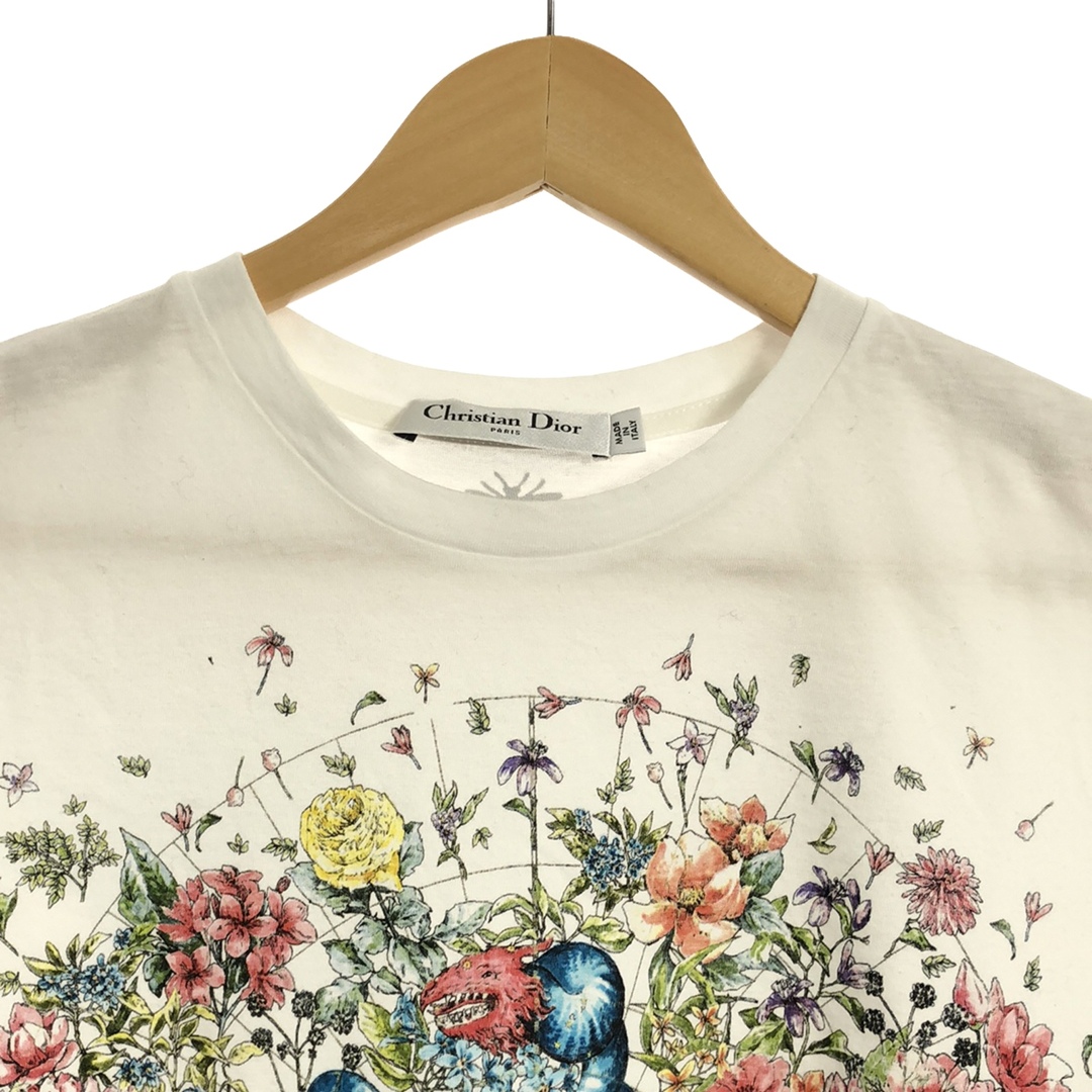 Dior(ディオール)のディオール Tシャツ 花の絵 2022年 半袖Tシャツ レディースのトップス(Tシャツ(半袖/袖なし))の商品写真