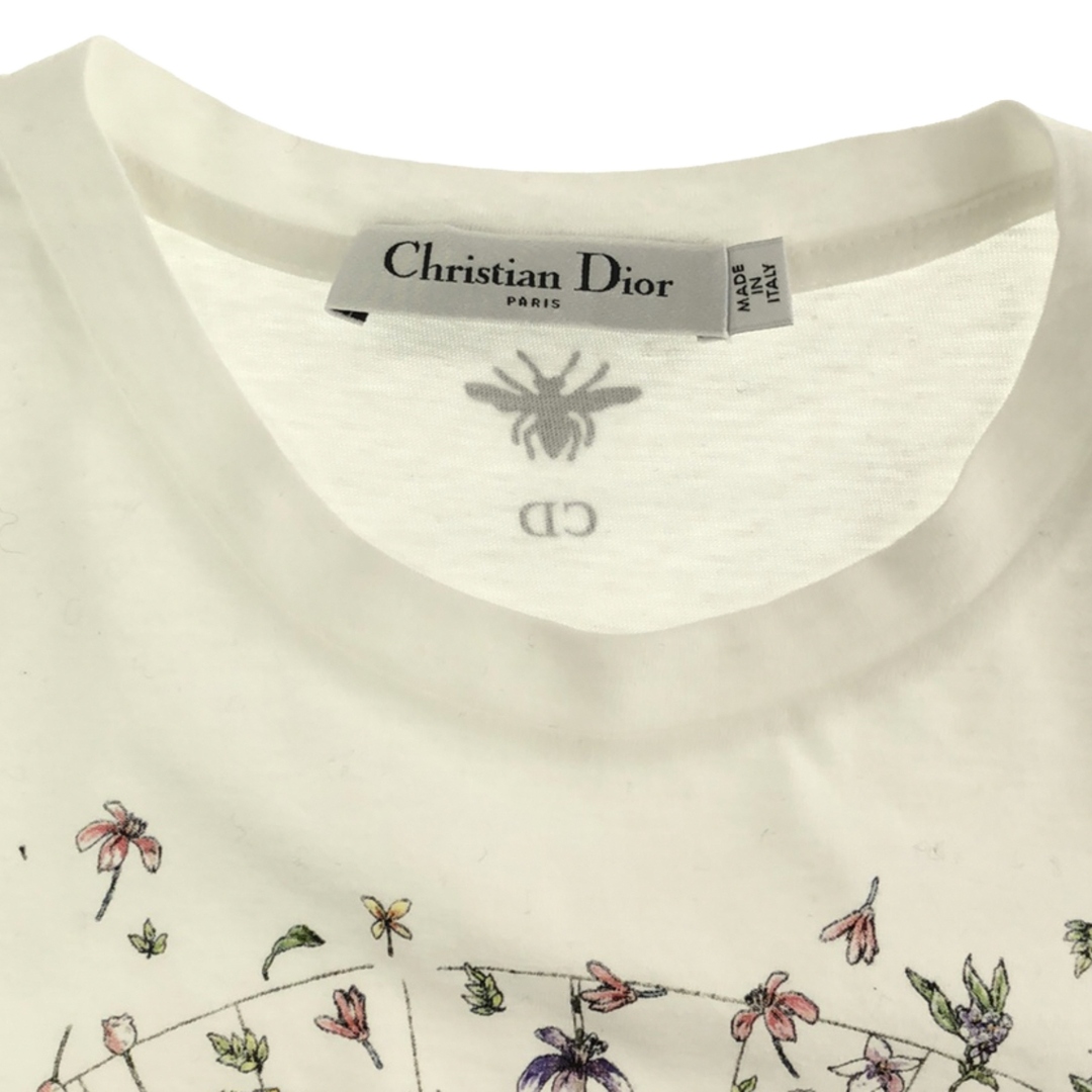 Dior(ディオール)のディオール Tシャツ 花の絵 2022年 半袖Tシャツ レディースのトップス(Tシャツ(半袖/袖なし))の商品写真